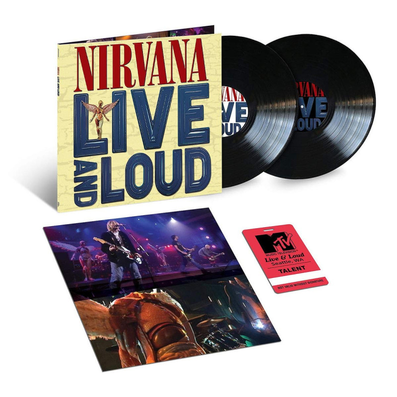 Nirvana - Live And Loud, VINYL