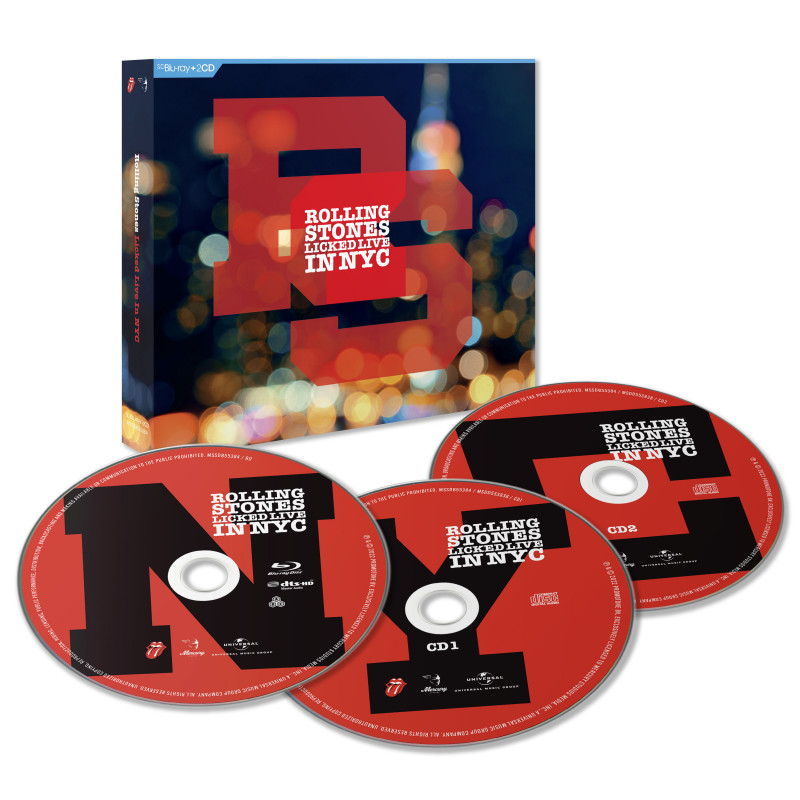 Rolling Stones - Licked Live In Nyc, Blu-ray