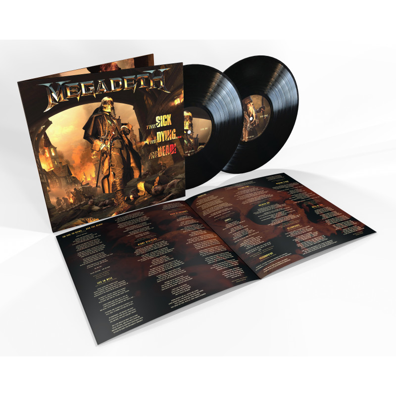 Megadeth - The Sick, The Dying... And The Dead!, VINYL